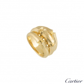 Cartier Yellow Gold Bamboo Ring